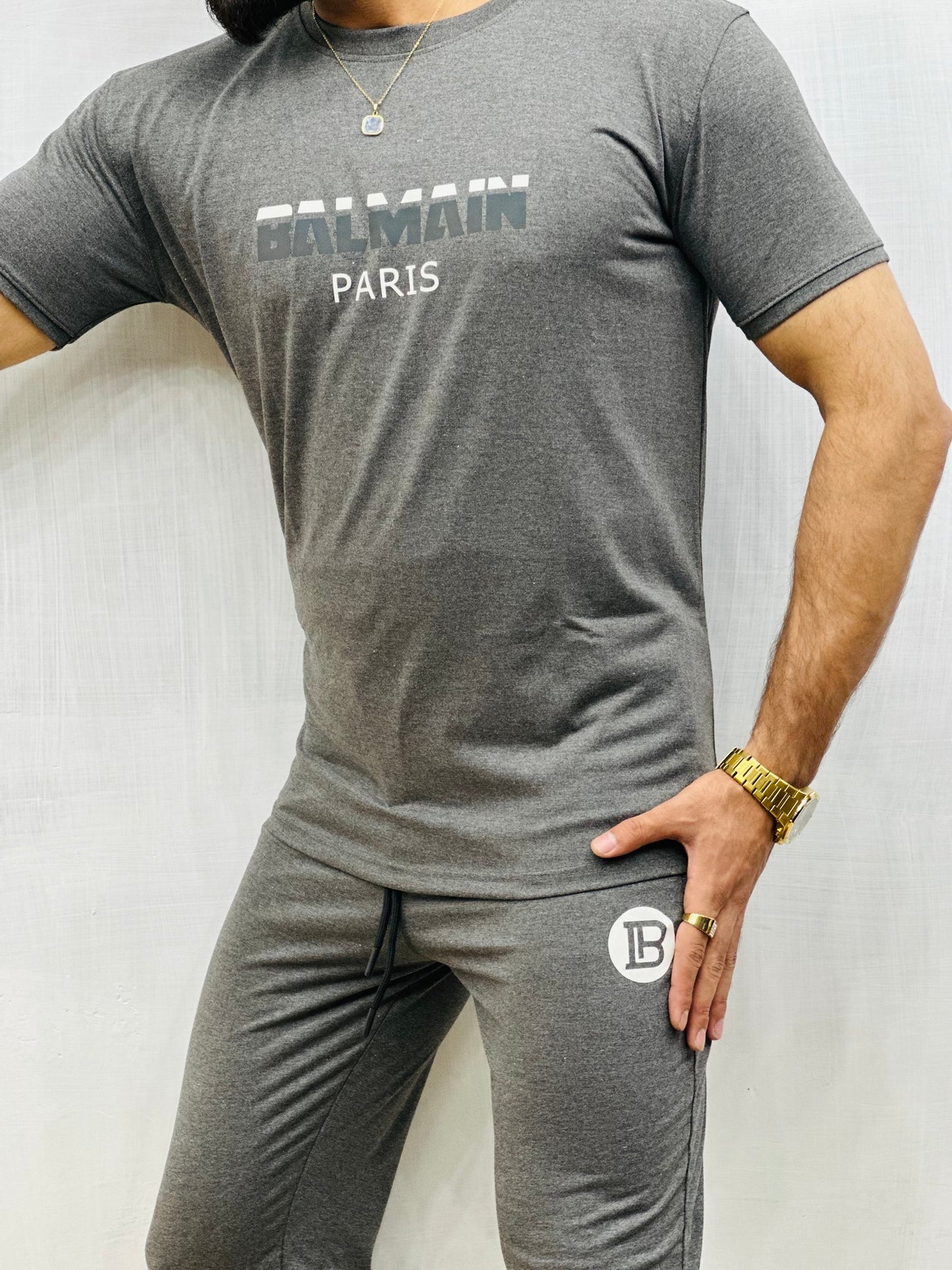 MTS02-Balmain Tracksuit