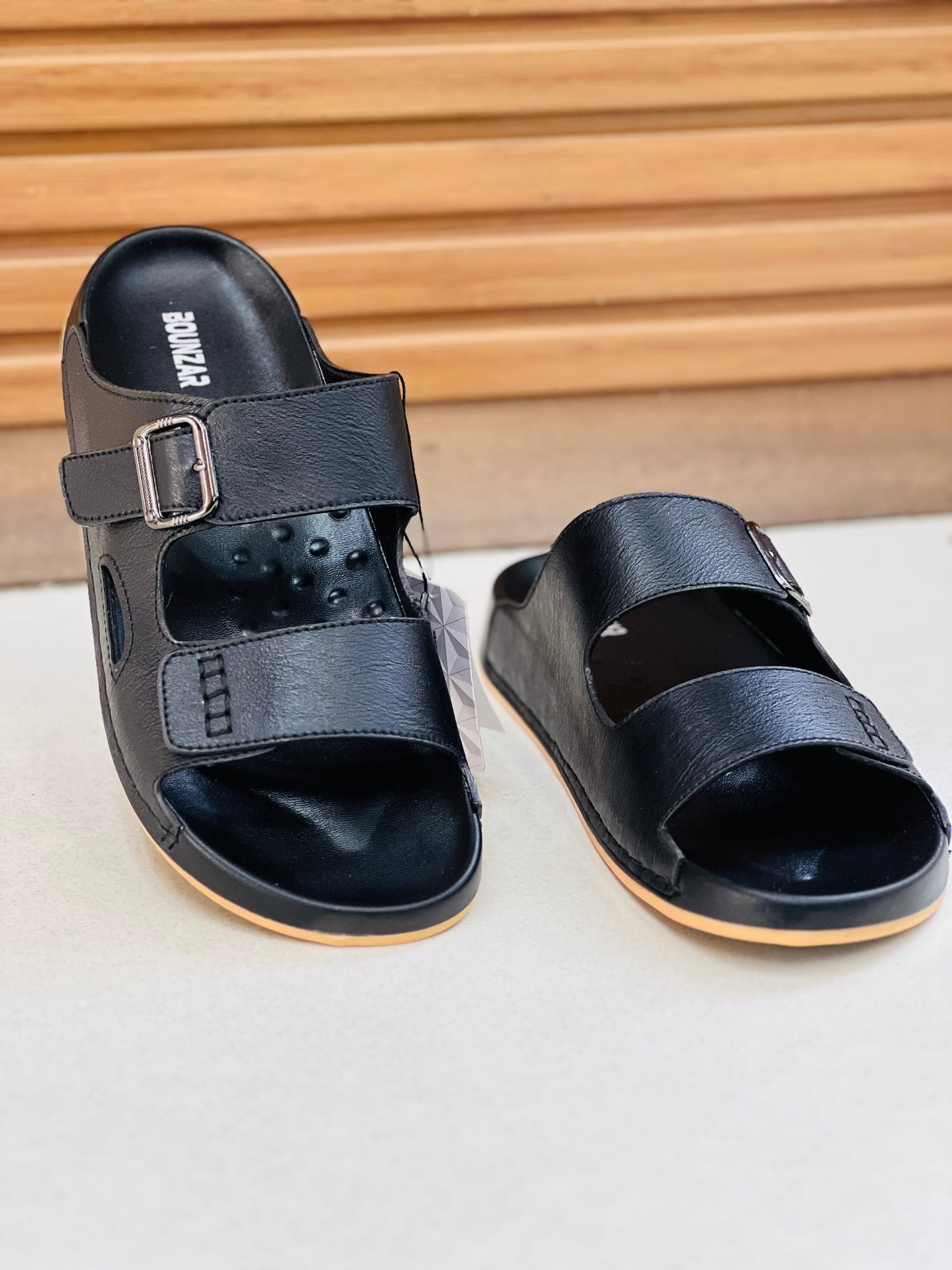 AS01- Leather sliper