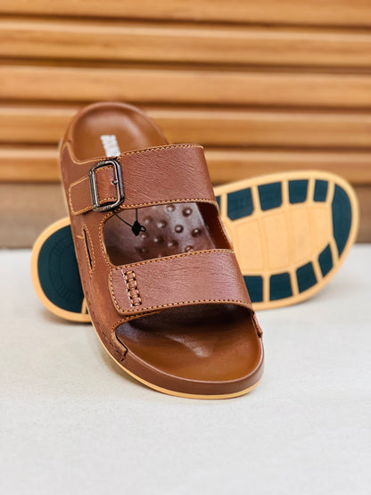 AS03-Leather slipper