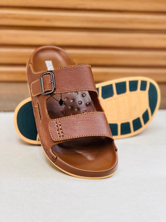 AS03-Leather slipper