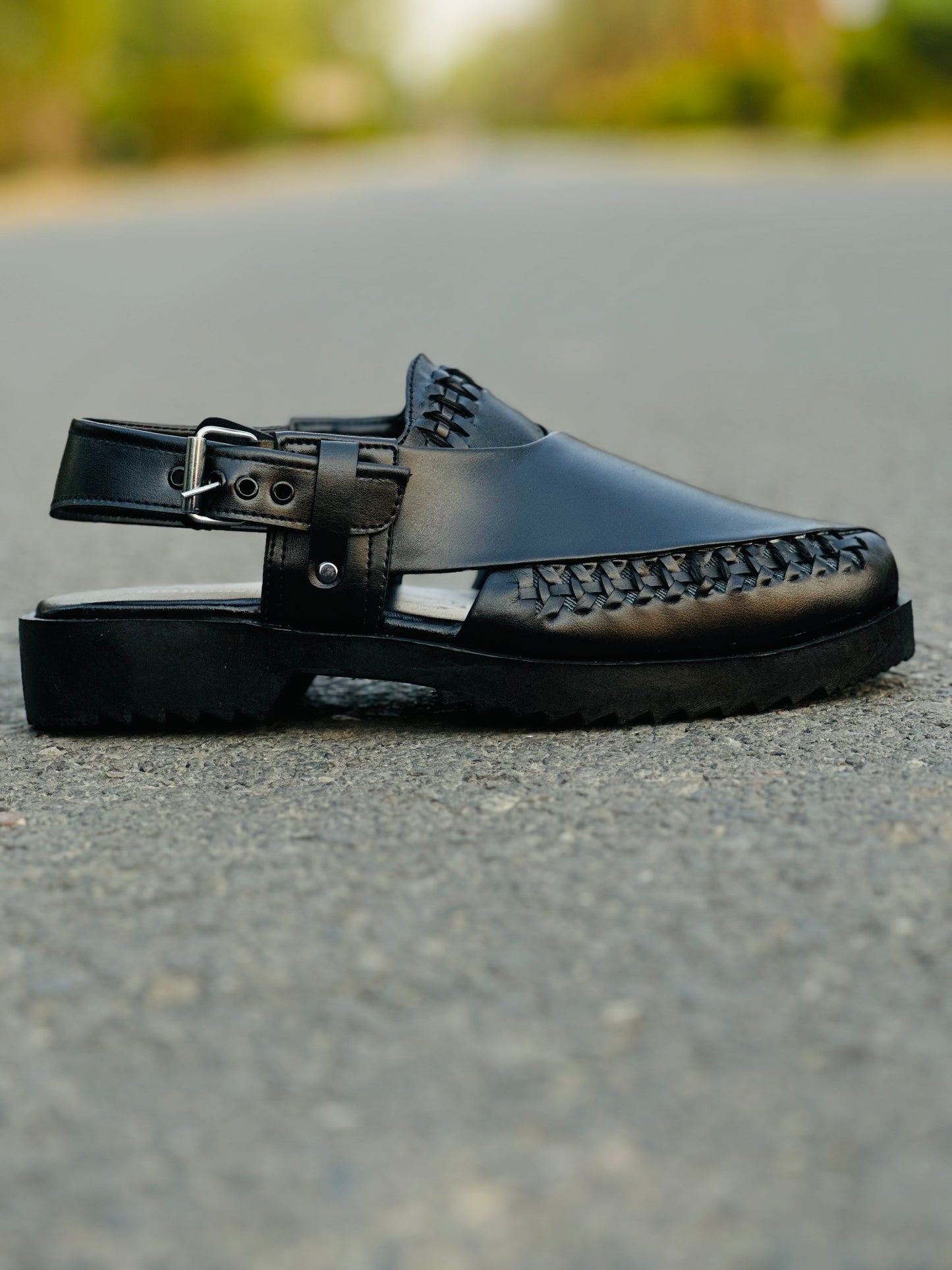 Ak02- Leather slipper