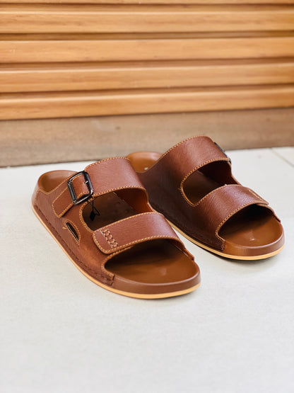 AS03-Leather slipper