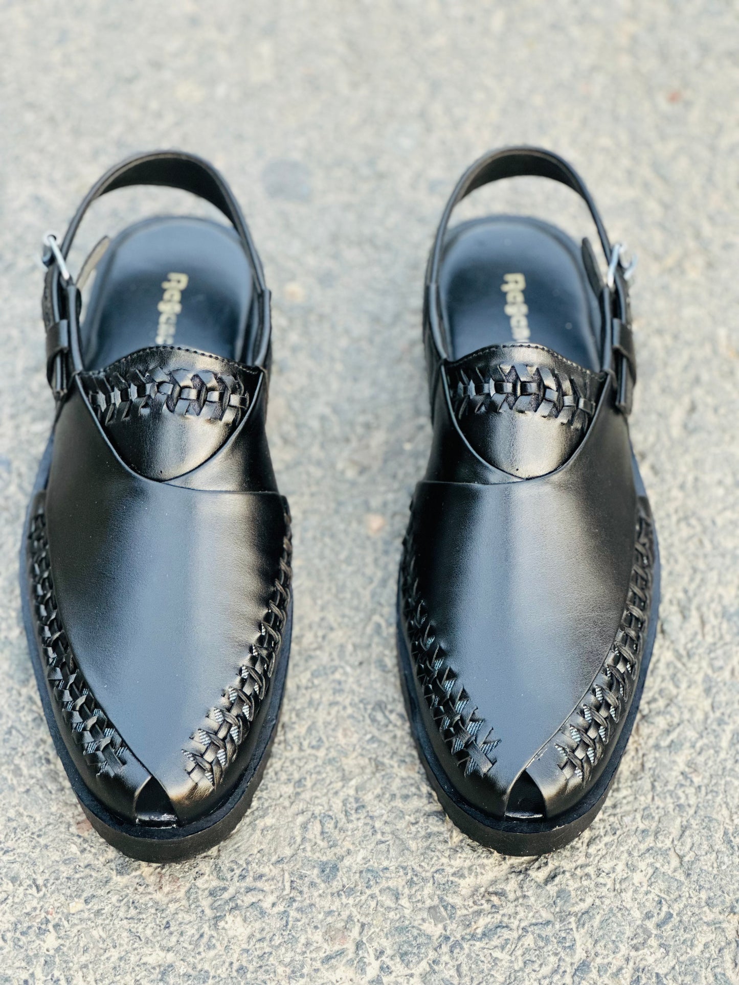 Ak02- Leather slipper