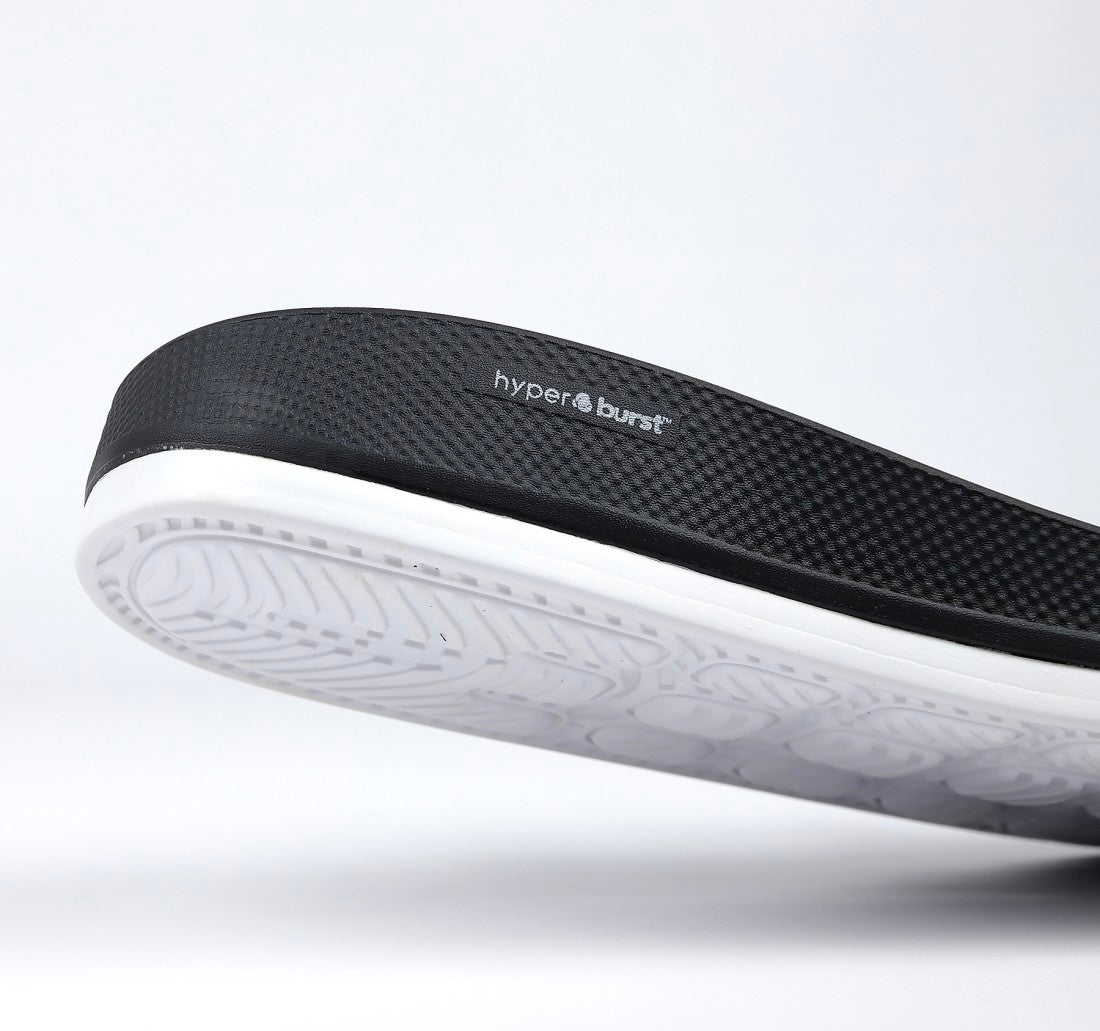 S06-Skechers Hyper Burst Flip Flop Black