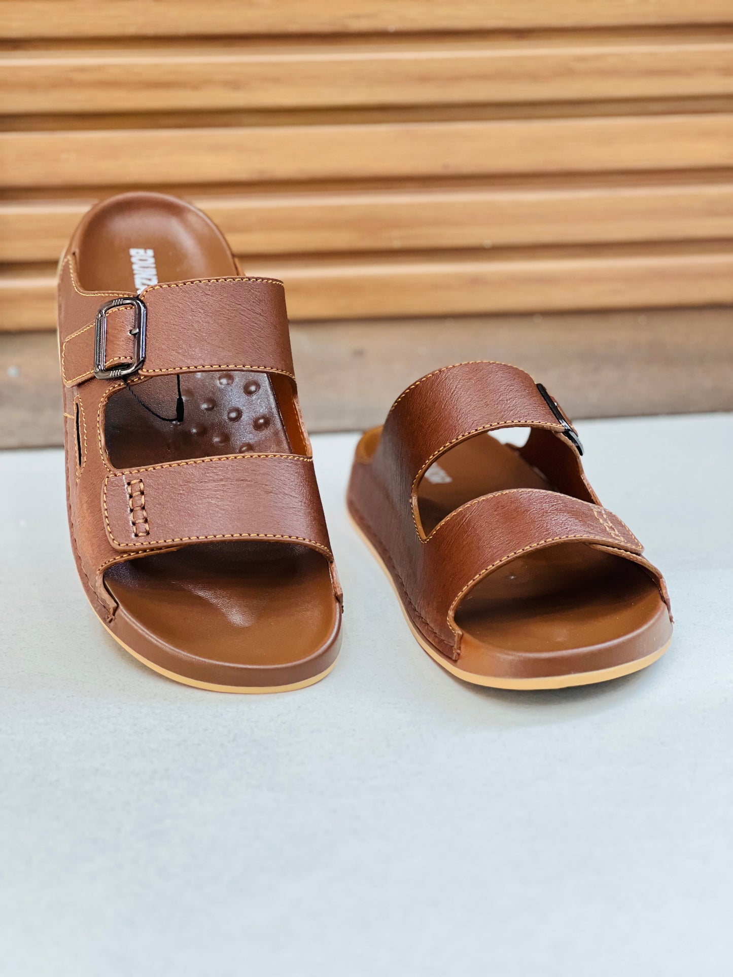 AS03-Leather slipper