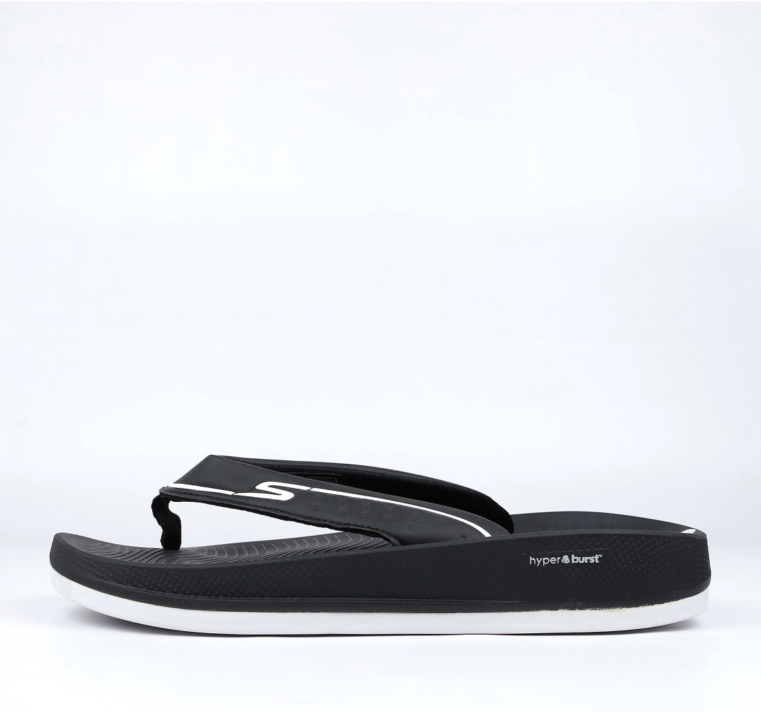 S06-Skechers Hyper Burst Flip Flop Black