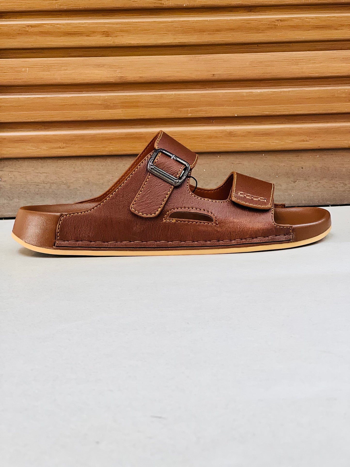 AS03-Leather slipper