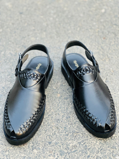 Ak02- Leather slipper