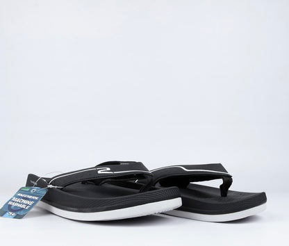 S06-Skechers Hyper Burst Flip Flop Black