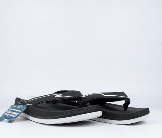 S06-Skechers Hyper Burst Flip Flop Black