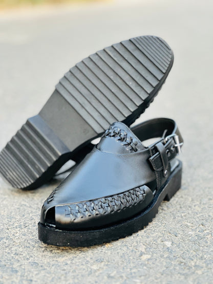 Ak02- Leather slipper