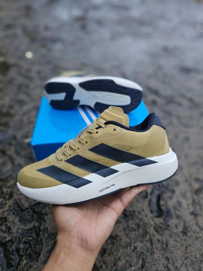 J012-ADIZERO EVOSL BEIGE EXTRA SOFT MEDICATED LIGHTWEIGHT SHOES.