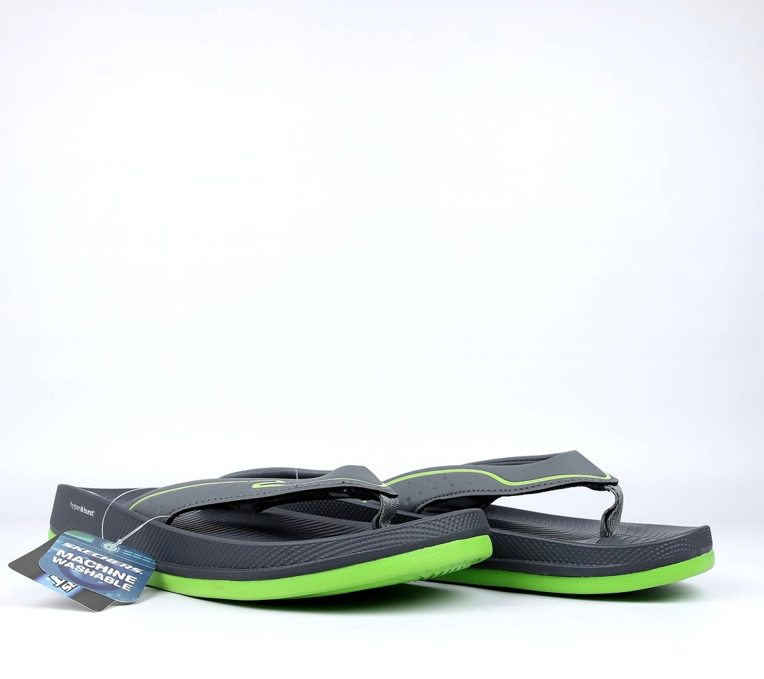 S05-Skechers Hyper Burst Flip Flop V2 Green