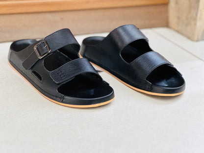 AS01- Leather sliper