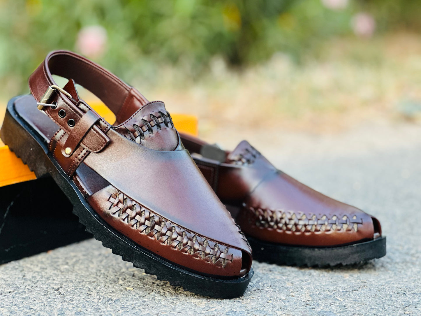 AK01-Leather slipper