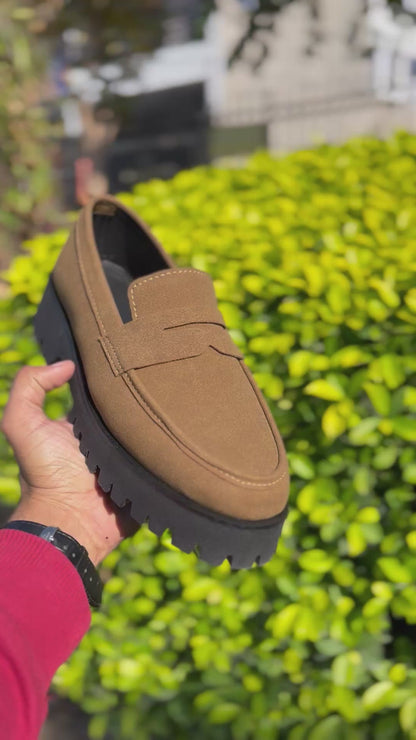 C012-Chunky Loafer Shoe