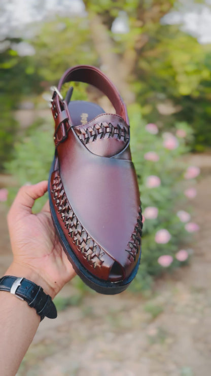 AK01-Leather slipper